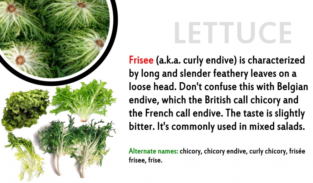 Promo - lettuce 8 Frisee