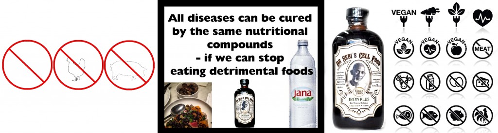 Diseases cured by same nutritional compounds