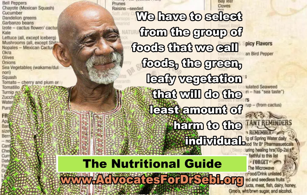 BROCCOLI Dr. Sebi use to promote the consumption of it in the past but as o...